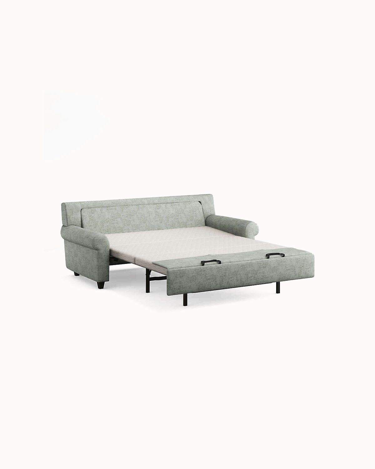 Scrolled Side Full Pullout Couch - Image 2