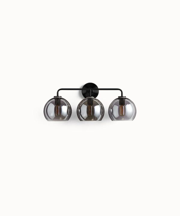 Wall Light Nickel Circle