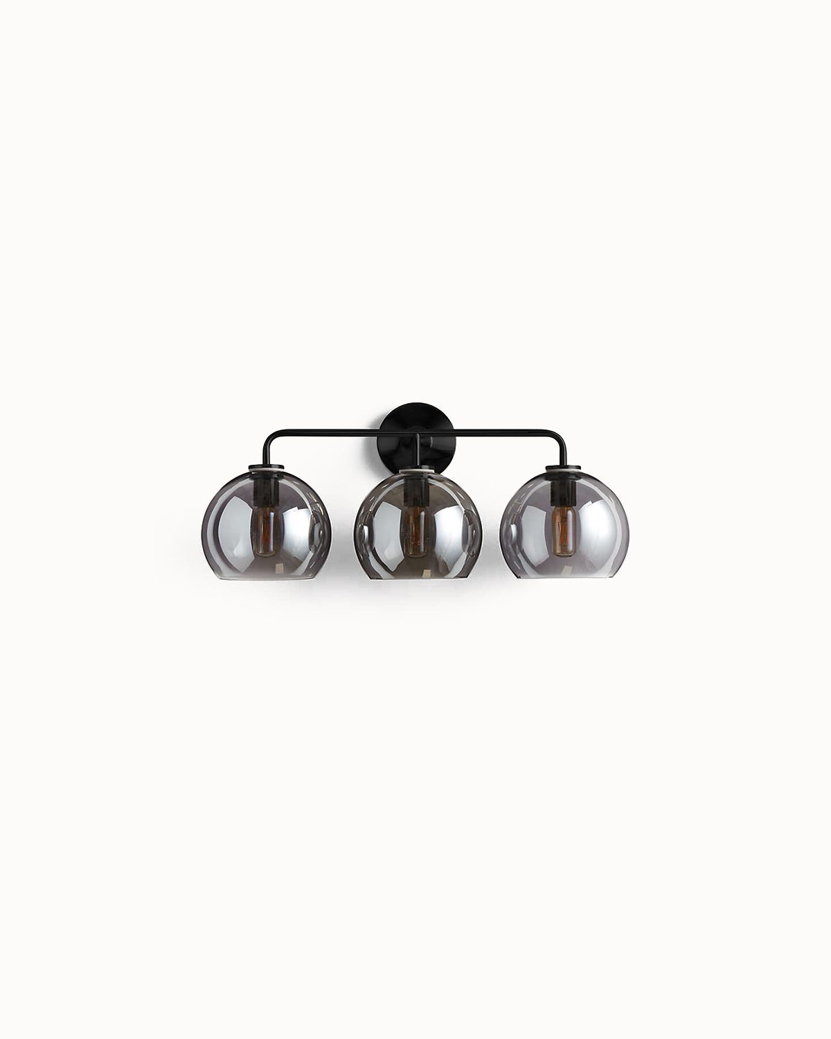 Wall Light Nickel Circle