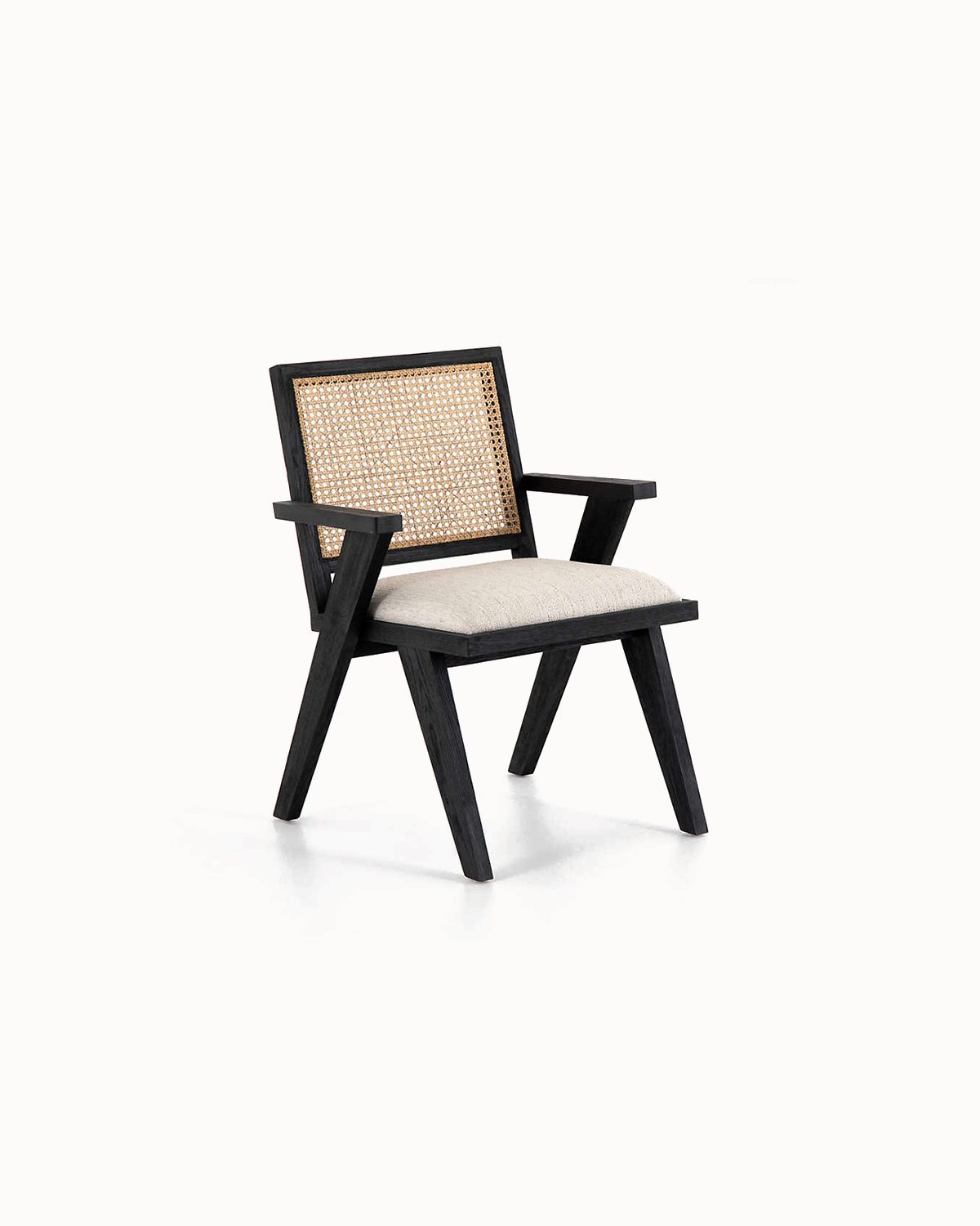 Padded Rattan Mealtime Seating - Image 2