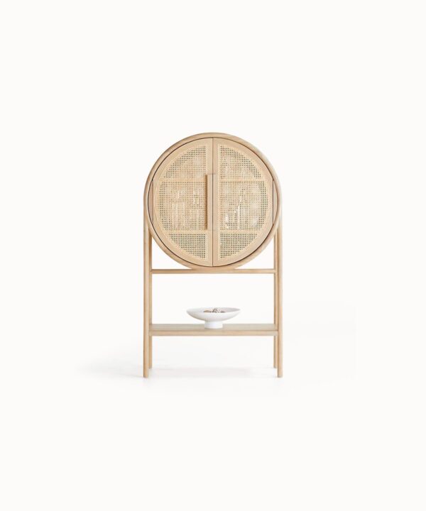 Coastal Rattan Spirits Console