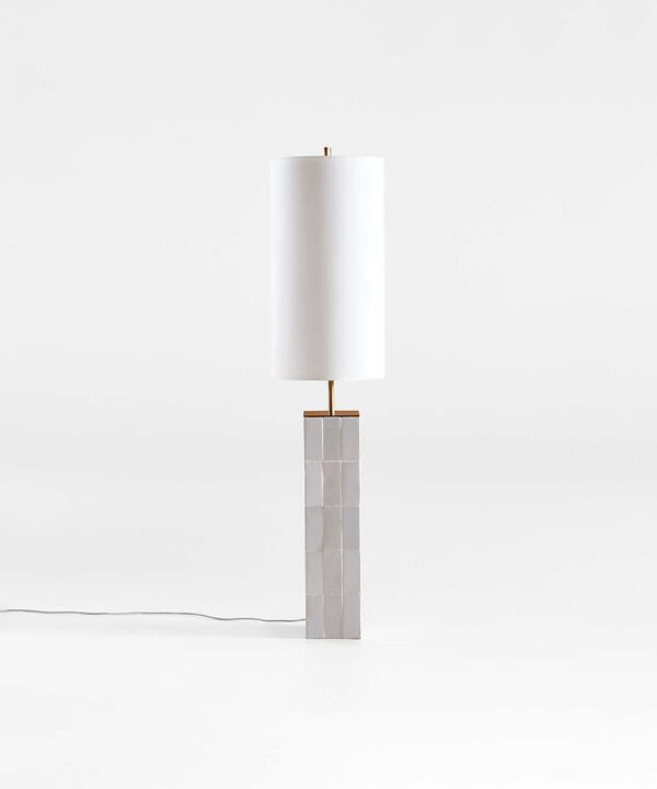 Mosaic Stoneware Standing Light