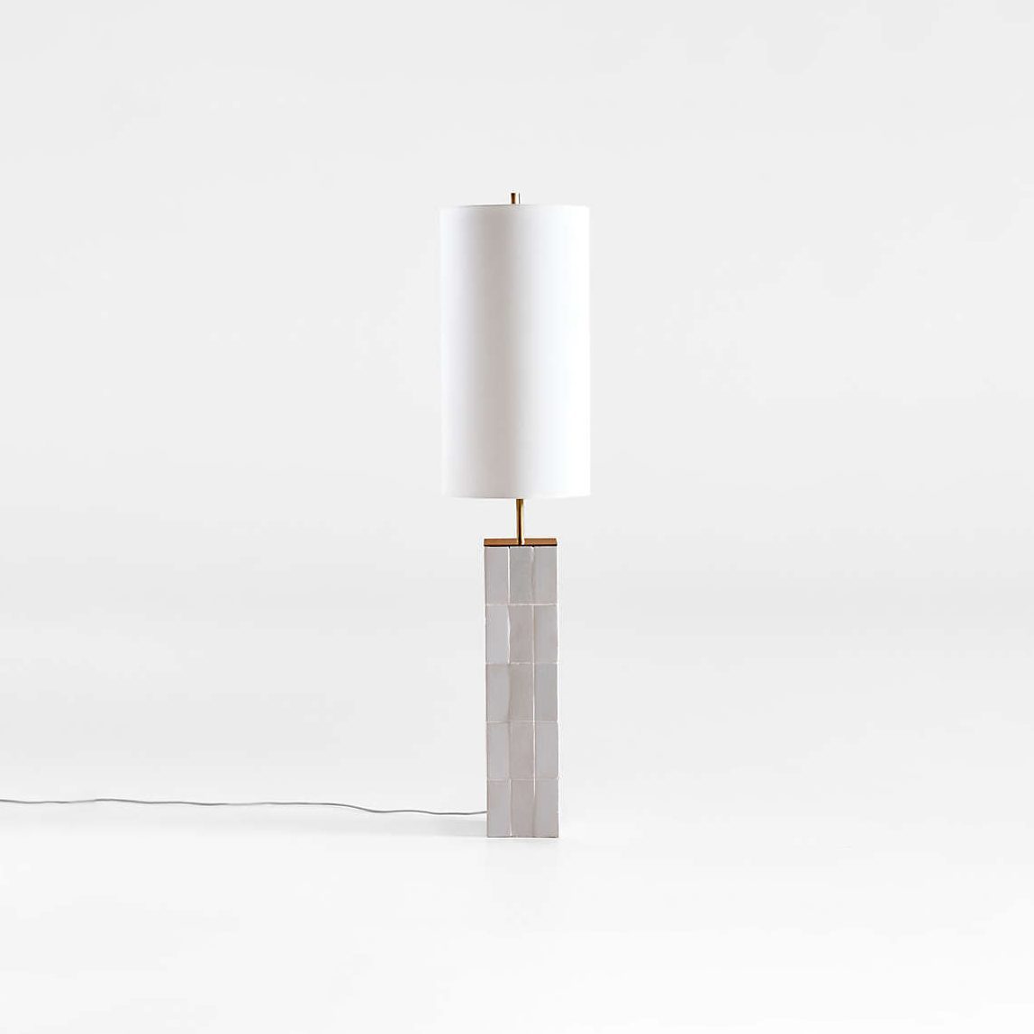 Mosaic Stoneware Standing Light